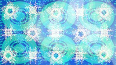 Raster Noel soyut renkli arka plan ve düşen kar tanesi. Raster illüstrasyonu. Kar tanesi arkaplanı.