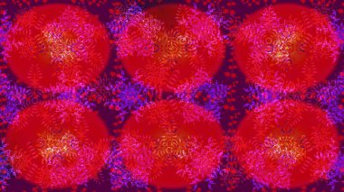 Raster Noel soyut renkli arka plan ve düşen kar tanesi. Raster illüstrasyonu. Kar tanesi arkaplanı.