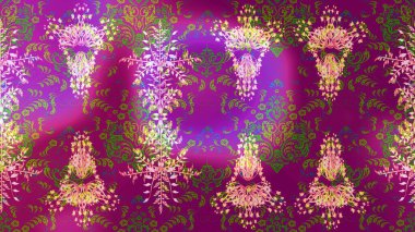 Raster illüstrasyonu. Güzel kumaş deseni. Küçük çiçekteki sevimli çiçek deseni. Güzel karalamalı çiçek deseni çiz..