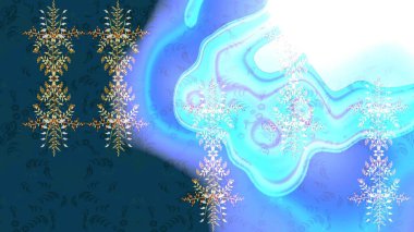 Son moda kar taneleri ve elementler onun kartlarını gösteriyor. Kar taneleri tasarımı. Retro tarzı doku, soyut kış elementleri. Muhteşem tasarım posteri, kapak, mavi, nötr ve beyaz renkli kart tasarımı.