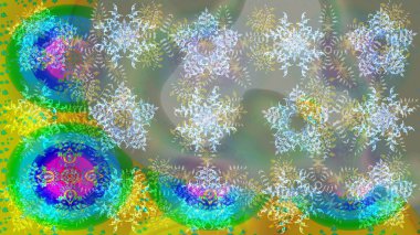 Raster. Meteoroloji buz koleksiyonu. Kış Noel 'inde kar bembeyaz kristal element. Xmas Frost kar taneleri izole edilmiş siluet sembolü. Kar Tanesi raster simgesi arka plan nötr, yeşil, gri.