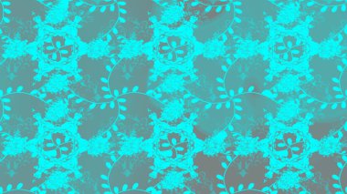 Pattern, seamless, floral border. Garland of flowers. Beautiful bright rough cloth, canvas. Curls, shiny tracery weave. Vintage old background. Raster illustration.