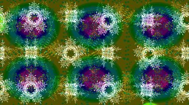 Tarafsız, mavi ve yeşil renklerle altın elementlerin çizimi. Geleneksel oryantasyon süsü. Klasik klasik klasik arka plan. Klasik Raster altın desenini çiz.