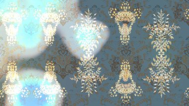 Karalama elementleri. Çizim çiçek deseni duvar kağıdı, web sitesi arka planı, ambalaj kağıdı, davetiye, broşür, afiş veya web sitesi için kullanılabilir. El çizimi Raster illüstrasyonu.