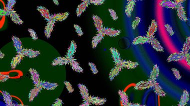 Kar taneleri tasarımı. Retro stil dokusu, şablon kış elementleri. Son moda kar taneleri ve elementler onun kartlarını gösteriyor. Modern tasarım posteri, kapak, kart tasarımı mavi, siyah ve yeşil renkler.