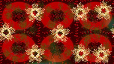 Kış arka plan. Noel kar taneleri ile arka plan. Raster Noel renkli arka plan ile sevimli kar tanesi. Raster illüstrasyon.