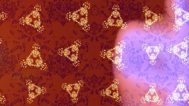 Poster ya da kapak için arka plan. Yapraklı çizim şekli. Tekstil için figür. Davetiye ve kartpostal tasarımı için dekoratif çiçek unsurları. Sevimli zarif çiçekler Raster illüstrasyonu.