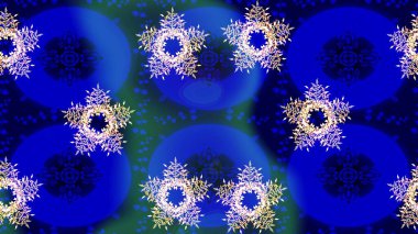 Lüks, kraliyet ve Viktorya dönemi konsepti. Yeşil, nötr ve mavi renklerde altın element. Yeşil, nötr ve mavi yerine altın rengi klasik barok çiçek deseni. Süslü raster dekorasyonu.