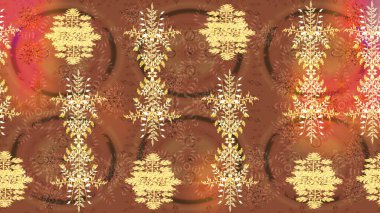 Elle çizilmiş kartanesi karalaması. Yılbaşı kış tasarımı için renkli kar taneleri. Raster illüstrasyonu.