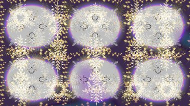 Noel şenlikli arka plan. Raster resim. Noel dekorasyon kar kar tanesi.