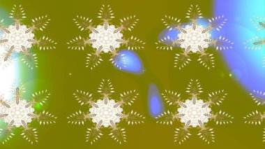 Mandalas 'ın dekoratif dokusu. Stilize Çiçekler. Kumaş veya Duvar Kağıdı Tasarımı. Raster illüstrasyonu. Tekstil için Lacy Fashion Print. Lace Snowflakes 'in etnik kökü. Halk Biçimi.