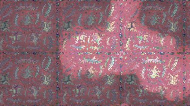 Bahar çiçekleriyle güzel bir çiçek deseni çizmişsin. Güzel kumaş deseni. Raster illüstrasyonu.