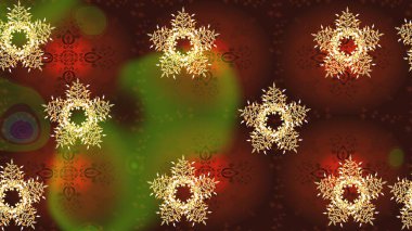 Kışın kar Aralık sezon. Raster resim. Doodle kroki satırlarındaki kar taneleri simgesi.