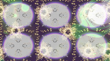 Kar Taneleri Karalamaları. El çizimi Noel Raster illüstrasyonu. Yeni Yıl Dekoratif Kar Taneleri Arkaplanı.