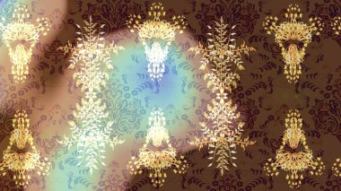 Kış soyut geçmişi. Raster Noel soyut renkli arka plan ve tatlı kar tanesi. Kar taneli Noel arkaplanı. Raster illüstrasyonu.