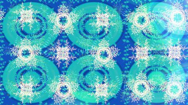 Raster resim. Kar tanesi doodle çizilmiş grafik. Noel kış tasarım için renkli kar taneleri.