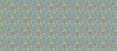 Kelebekler. Raster illüstrasyonu. Pano. Renk fili arka planında ilginç karalamalar olan kusursuz desen.