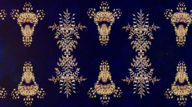 Raster illüstrasyonu. Çiçek desenli eskiz, darbeler, sıçramalar, yaz çiçekleri. Siyah, gri ve mavi renkte çiçekler.