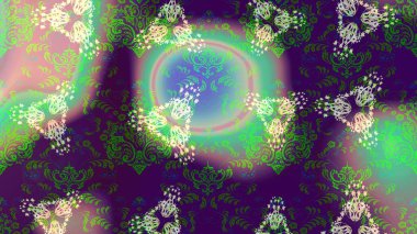 Klasik çiçek desenli. Paketleme, tekstil, duvar kâğıdı için çiçek eskizi. Yumuşak fayans. Raster 'ın taze dokusu. Yumuşak pamuk tasarımı.