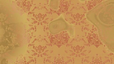 Raster çiçek desenli çiçek deseni, yapraklar, dekoratif elementler, sıçrama, lekeler, el çizimi kontur çizgileri ve Doodle çizim stili, grafik raster çizim çizimi.