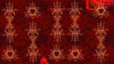 Kar Tanesi raster simgesi arka plan kırmızı, siyah ve kahverengi. Kış Noel 'inde kar bembeyaz kristal element. Meteoroloji buz koleksiyonu. Xmas Frost kar taneleri izole edilmiş siluet sembolü. Raster..