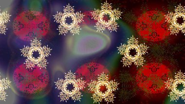 Kar taneleri tasarımı. Son moda kar taneleri ve elementler onun kartlarını gösteriyor. Retro stil dokusu, şablon kış elementleri. Modern tasarım posteri, kapak, kart tasarımı kahverengi, gri ve kırmızı renkler.