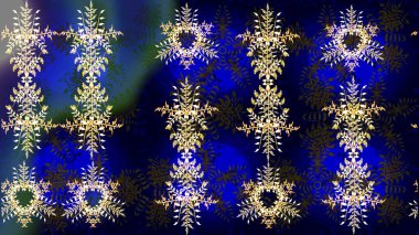 Kış arka plan. Raster resim. Noel kar taneleri ile arka plan. Raster Noel renkli arka plan ile sevimli kar tanesi.