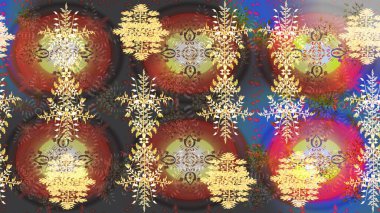 Arabesk ve çiçek öğeleri ile oryantal raster desen. Geleneksel klasik süs. Arabesk ile Vintage desen.