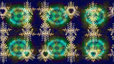 Kızılderili desenli desenli desenli şal deseni. Etnik Mandala süsü. Raster Henna dövme stili. Tekstil, tebrik kartı, boyama kitabı, telefon kılıfı baskısı için kullanılabilir.