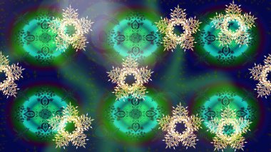 Elle çizilmiş kartanesi karalaması. Yılbaşı kış tasarımı için renkli kar taneleri. Raster illüstrasyonu.