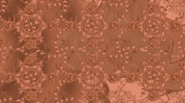 Tomurcukları çiçek olan sevimli bir çiçek deseni. Kusursuz bir geçmişi var. Raster illüstrasyonu. Kumaş, tekstil, duvar kağıdı baskısı için. Eski usul. Raster..