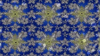 Renkli unsurlarla hareketli arka plan görüntüleri. Çiçekler. Eski model. Bayrak tarzı. Video kaydı. Şablon. Döngü. Kusursuz..