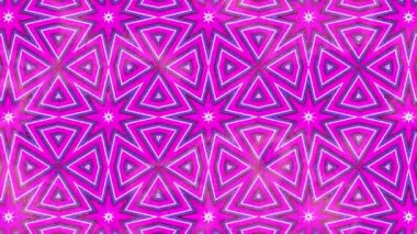 Renkli unsurlarla hareketli arka plan görüntüleri. Çiçekler. Eski model. Bayrak tarzı. Video kaydı. Şablon. Döngü. Kusursuz..