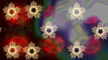 Güzel soyut kar tanesi raster tasarımı. Düz kar karalama ikonları, kar taneleri gri, kahverengi ve noel afişi için nötr renkler, kartlar. Yeni yıl kar tanesi.