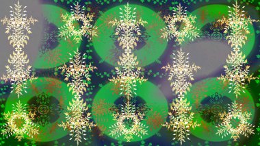 Kış yeşili, gri ve mavi noel kar bembeyaz kristal element. Kar Tanesi Raster simgesi arkaplanı. Raster skeci. Meteoroloji buz koleksiyonu. Xmas don kar taneleri izole edilmiş siluet sembolü.