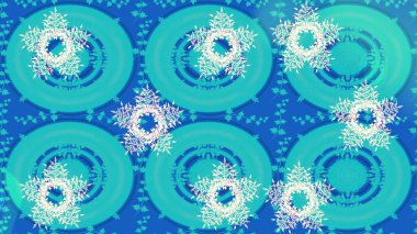 Güzel kumaş deseni. Raster illüstrasyonunda kusursuz çiçek deseni. Bej, mavi ve nötr renklerde. Raster illüstrasyonu.