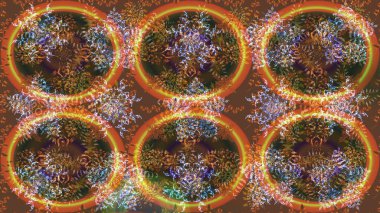 Retro stil dokusu, şablon kış elementleri. Kar taneleri tasarımı. Son moda kar taneleri ve elementler onun kartlarını gösteriyor. Modern tasarım posteri, kapak, kart tasarımı kahverengi, turuncu ve gri renkler.