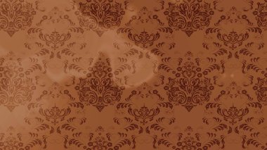 Yapraklı çizim şekli. Şirin, zarif çiçekler Raster illüstrasyonu. Poster ya da kapak için arka plan. Tekstil için figür. Davetiye ve kartpostal tasarımı için dekoratif çiçek unsurları.