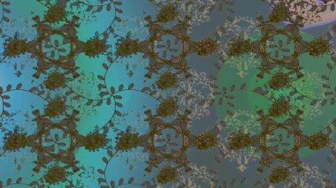 Kusursuz etnik tasarım. Çiçekleri, deniz kabukları, mandalaları ve suluboya efektleriyle donanma geçmişi. Yatak çarşafları, ceket, paket tasarımı, kumaş ve moda kavramları için tekstil baskısı.