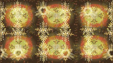 Desen, çizim, çiçek sınırı. Çiçek çelengi. Güzel, parlak, pürüzsüz kumaş, tuval. Kıvırcık, parlak örgü. Eski moda arka plan. Raster illüstrasyonu.