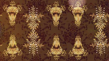 Çizim çiçek deseni duvar kağıdı, web sitesi arka planı, ambalaj kağıdı, davetiye, broşür, afiş veya web sitesi için kullanılabilir. El çizimi Raster çizimi. Karalama elementleri.