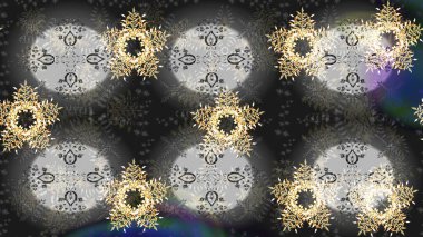 Elle çizilmiş kartanesi karalaması. Yılbaşı kış tasarımı için renkli kar taneleri. Raster illüstrasyonu.