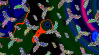 Kar tanesi kışı. Kışın sembolü. Renkli arka planda izole edilmiş suluboya kar taneleri. Raster illüstrasyonu.