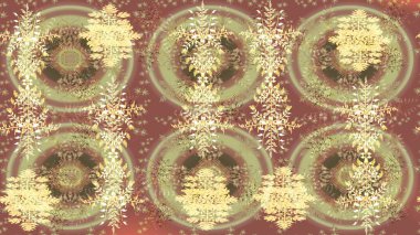 Şirin desen. Raster resim. Noel kar taneleri arka plan. Kar taneleri deseni. Raster Noel renkli arka plan ile sevimli kar tanesi.