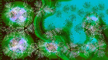 Kar tanesi ikonu, izole edilmiş. Raster illüstrasyonu. Raster kar tanesi ikonu. Düz dizayn. Renkli arka planda kar taneleri.