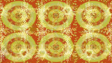 Parlak çiçek kolajı çiçekleri sarı, turuncu ve nötr. Çiçekli zambakların eskiz geçmişi. Çiçek tasarımı için inanılmaz kolaj cennet tarzı..