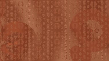 Çiçekli karalama şeklinde Raster çiçek deseni. Yumuşak, yaz çiçekli arka plan. Kahverengi, pembe ve bej renkli çiçekler.