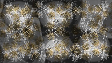 Kar Tanesi Simgesi. Gri, kahverengi ve nötr renklerde izole edilmiş. Kar Tanesi Raster illüstrasyonu. Kış kar taneleri.