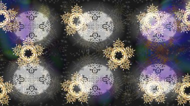 Kar Taneleri Raster illüstrasyonu. Dekorasyon kış kar ikonları. Raster Noel soyut renkli arkaplan ve düşen kar tanesi.