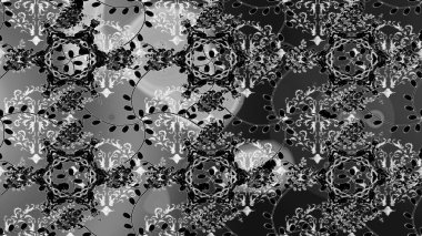 Zarif, parlak ve pürüzsüz gri, siyah ve nötr çiçek desenli tasarım. Sabıka baskıları, bebek kıyafetleri, duvar kâğıtları, paket kutuları vb..